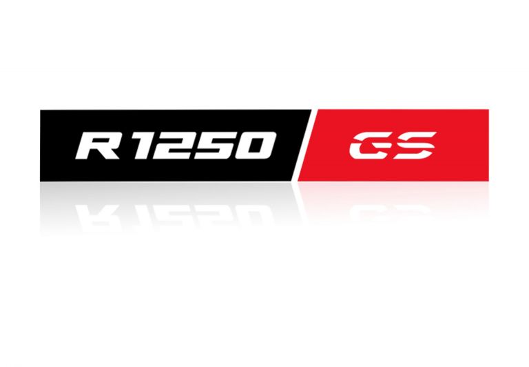 Adesivo R1250 GS ad alta visibilità per top case in alluminio