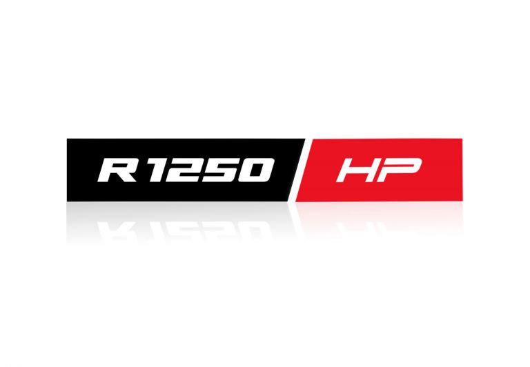 Adesivo R1250 HP ad alta visibilità per top case in alluminio